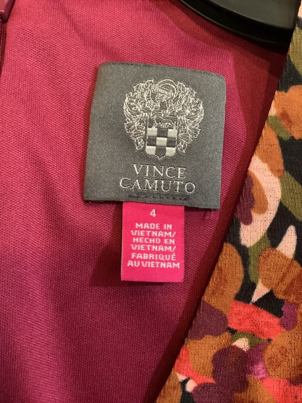 NWT- Vince Camuto Maxi Dress, Size 4, Perfect Summer Style - Picture 6 of 6